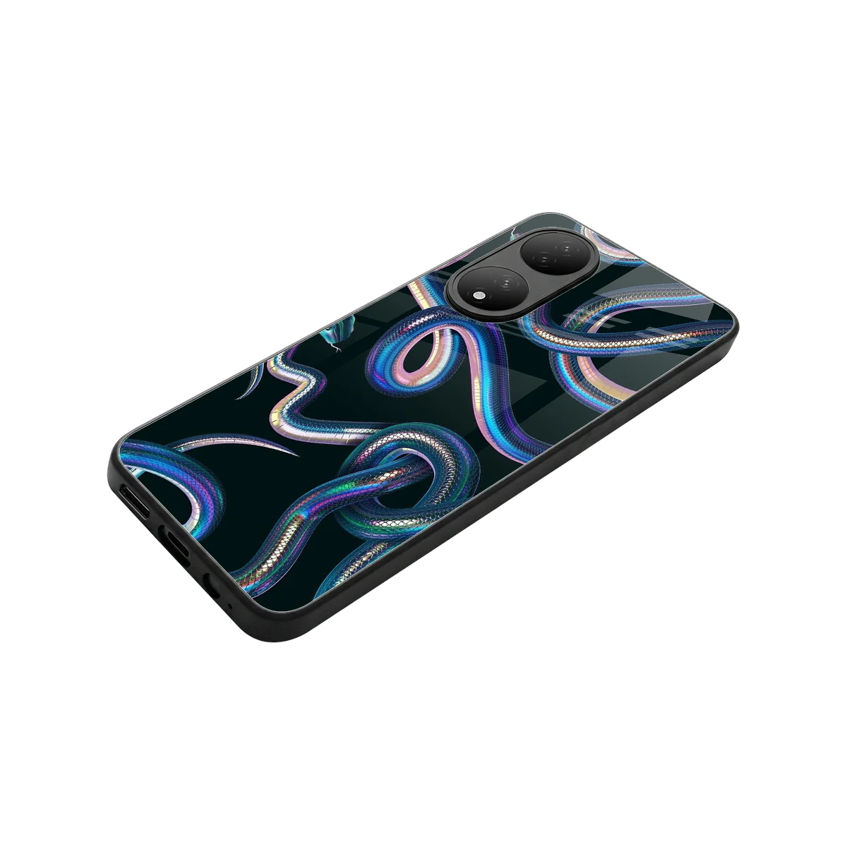 Snakes stylish phone case for Vivo-y100 | glossy glass and slim fit