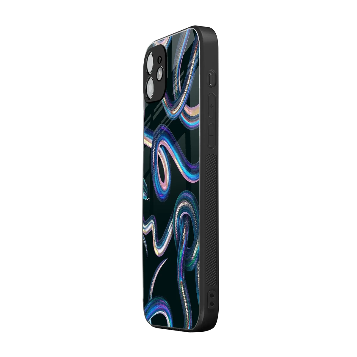 Snakes iphone 12 mobile cover | shockproof glass phone case