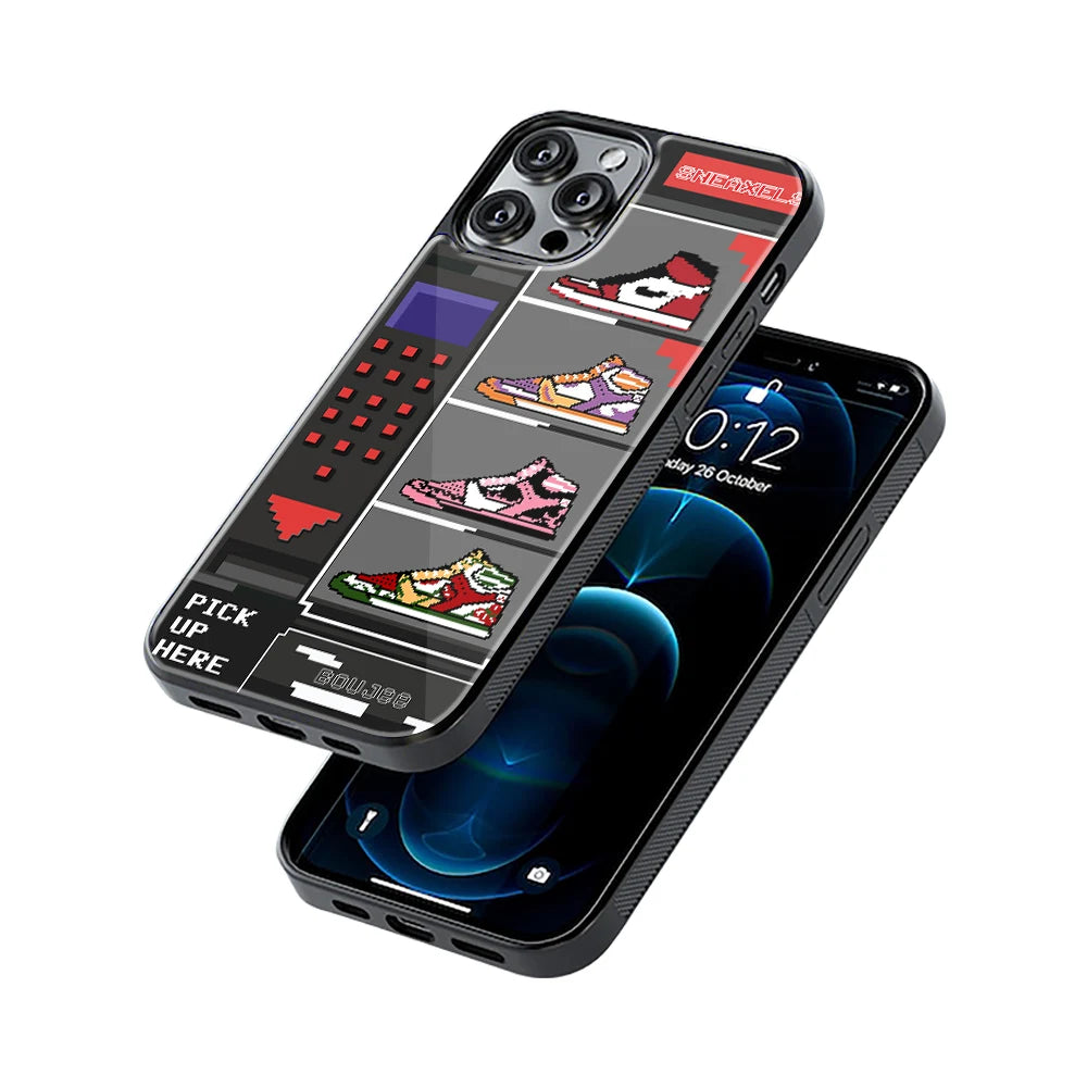 Protective Glass Back Phone Case Compatible with iPhone, Samsung, OnePlus, Pixel & More