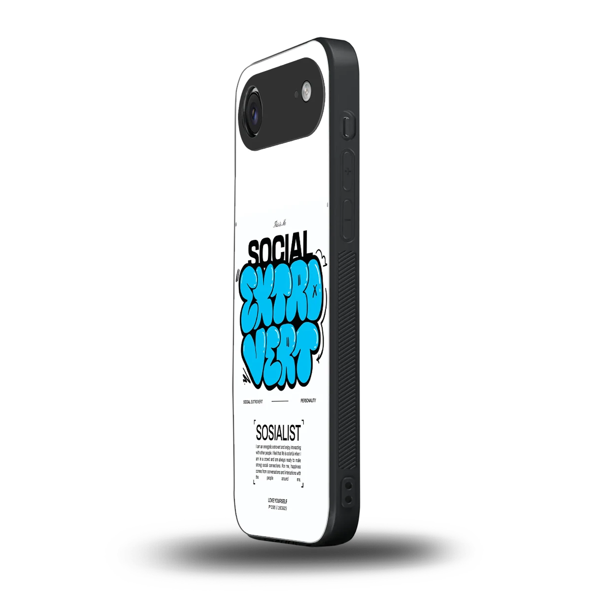 Social Extrovert iphone air mobile cover | shockproof glass phone case