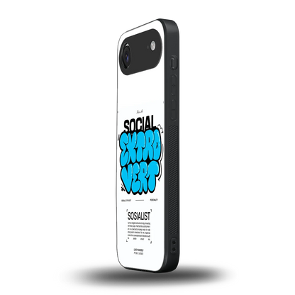 Social Extrovert iphone air mobile cover | shockproof glass phone case