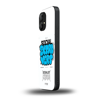 Social Extrovert nothing phone 1 mobile cover | shockproof glass phone case