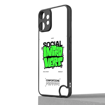 Social Introvert cmf nothing phone 2 pro mobile cover | shockproof glass phone case
