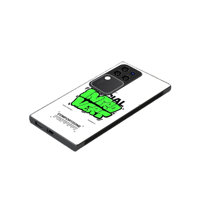 Social Introvert stylish phone case forvivo v30 pro | glossy glass and slim fit