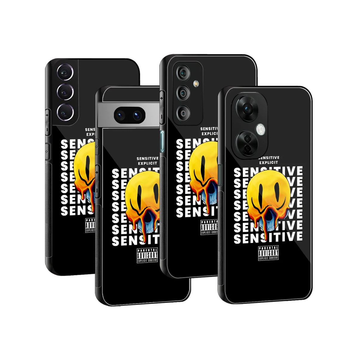 Stylish Glass Back Case for All Smartphones iPhone, Samsung, OnePlus, Pixel, Redmi, Oppo, Vivo, Motorola