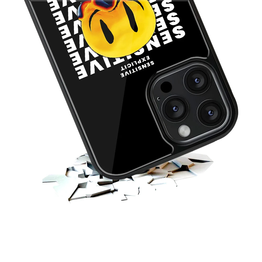 Durable Glass Back Mobile Case for iPhone, Samsung, OnePlus, Google Pixel, Redmi, Vivo, Oppo