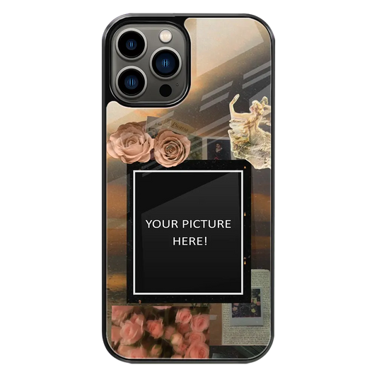 Polaroid Personalised Glass Phone Case