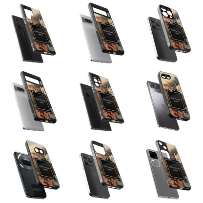 Polaroid Personalised Glass Phone Case