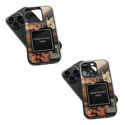 Polaroid Personalised Glass Phone Case