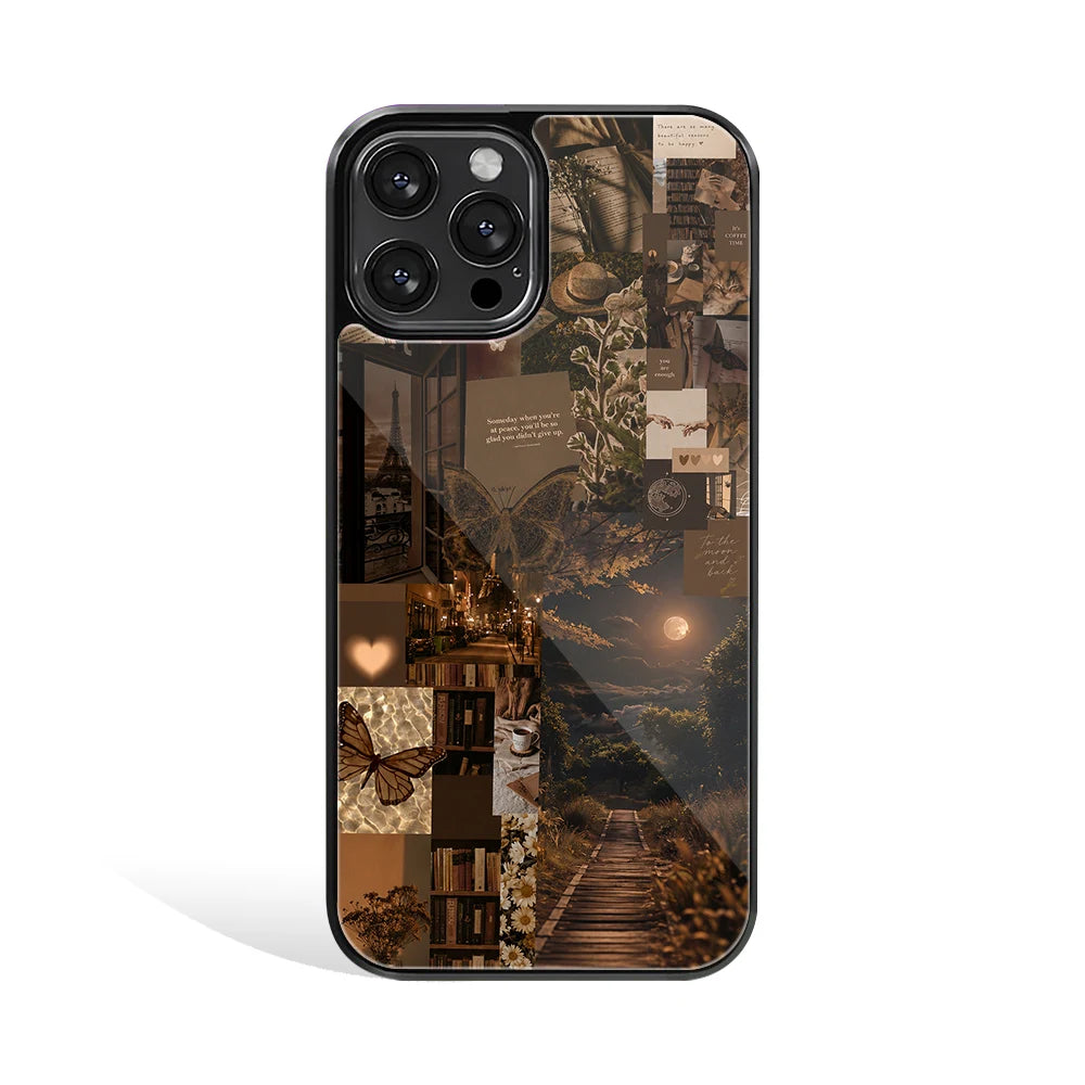 Premium Glass Back Mobile Phone Cover for iPhone, Samsung, OnePlus, Google Pixel, Redmi, Oppo, Vivo & Realme
