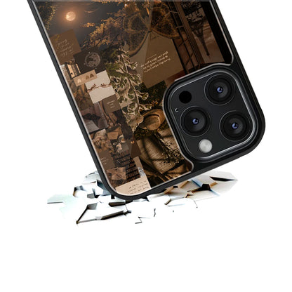 Durable Glass Back Mobile Case for iPhone, Samsung, OnePlus, Google Pixel, Redmi, Vivo, Oppo