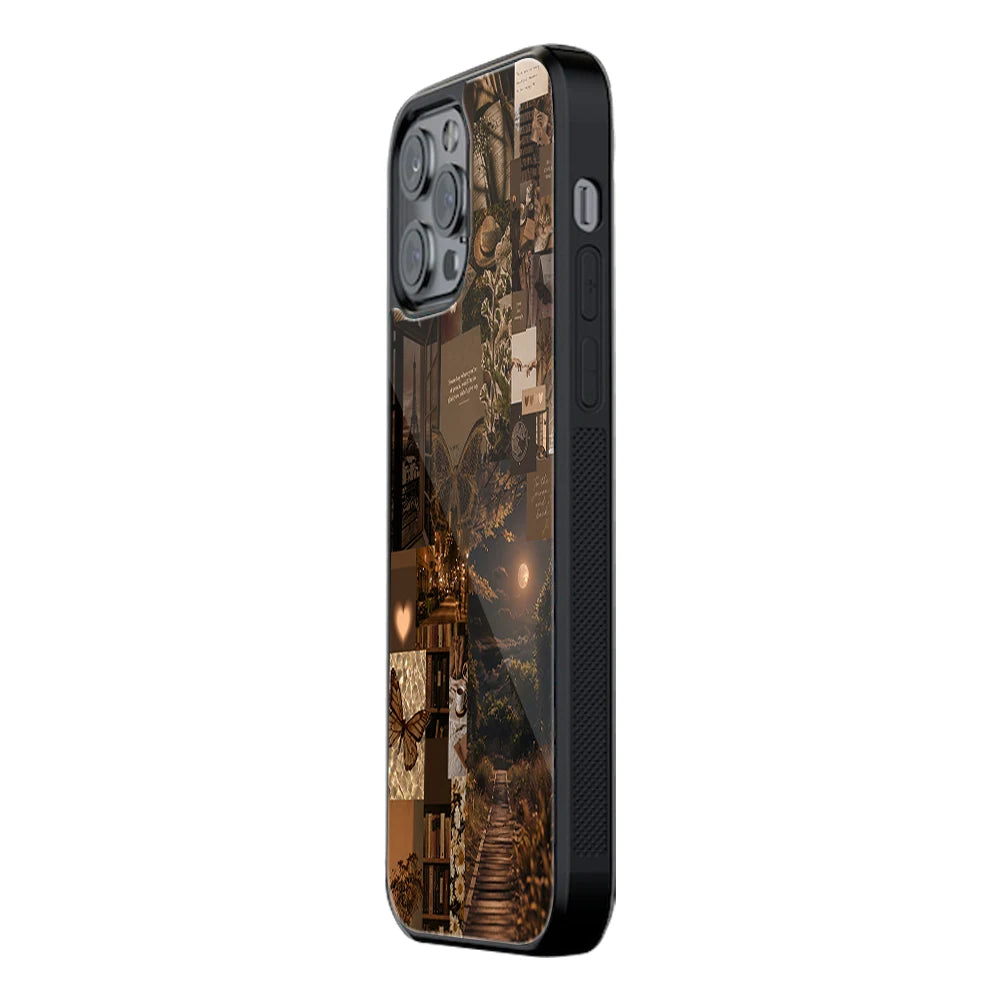 Trendy Glass Back Mobile Case for iPhone, Samsung, Redmi, OnePlus, Google Pixel, Motorola