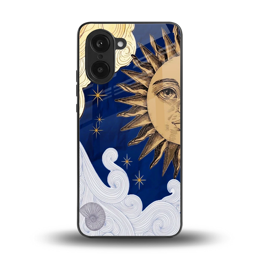 Solar Bliss back phone cover | glass case for oneplus nord ce5 5g