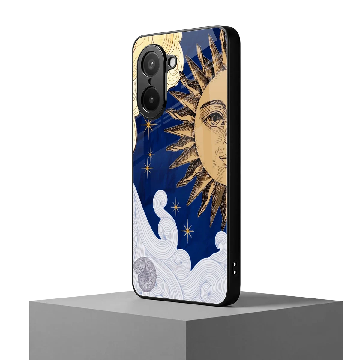 Solar Bliss oneplus nord ce5 5g mobile cover | shockproof glass phone case