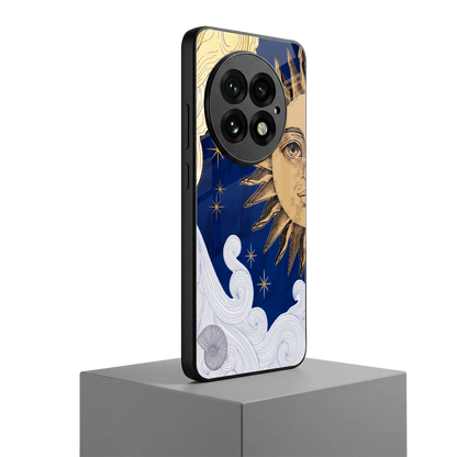 Solar Bliss oneplus 13 mobile cover | shockproof glass phone case