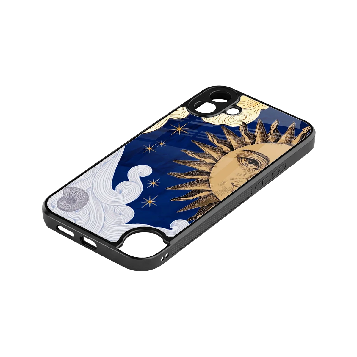 Solar Bliss stylish phone case for cmf nothing phone 1 | glossy glass and slim fit