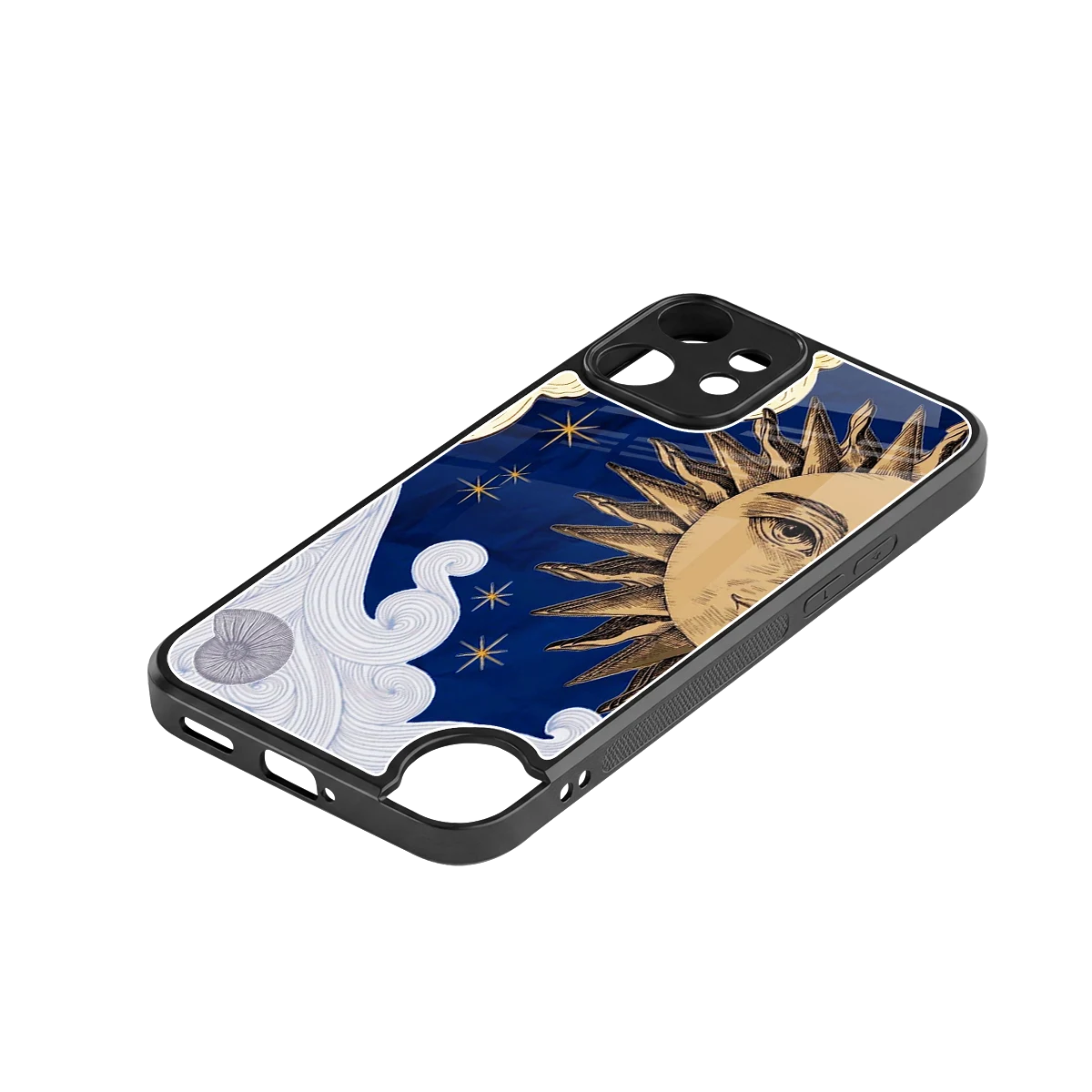 Solar Bliss stylish phone case for cmf nothing phone 2 pro | glossy glass and slim fit
