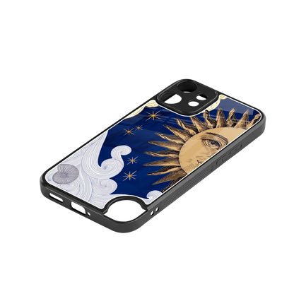 Solar Bliss stylish phone case for cmf nothing phone 2 pro | glossy glass and slim fit