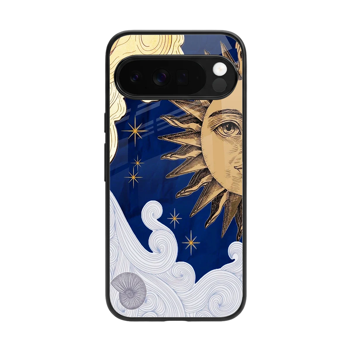 Solar Bliss back phone cover | glass case for google pixel 10 pro xl