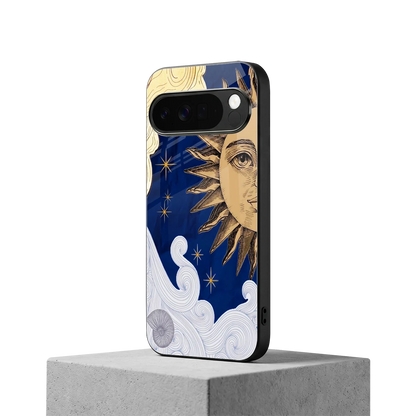 Solar Bliss google pixel 10 pro xl mobile cover | shockproof glass phone case