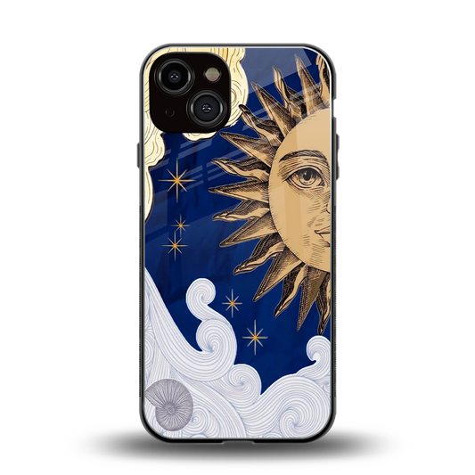 Solar Bliss back phone cover | glass case for iphone 13