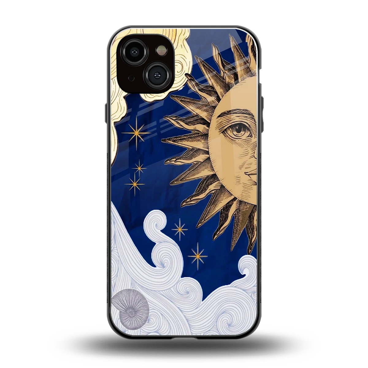 Solar Bliss back phone cover | glass case for iphone 14 plus