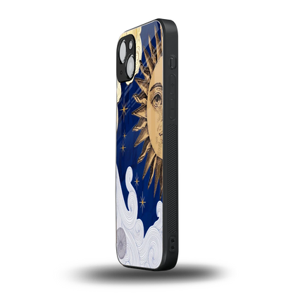 Solar Bliss iphone 14 plus mobile cover | shockproof glass phone case