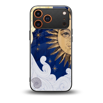 Solar Bliss back phone cover | glass case for iphone 17 pro