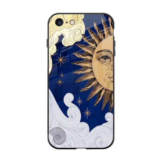 Solar Bliss back phone cover | glass case for iphone 7