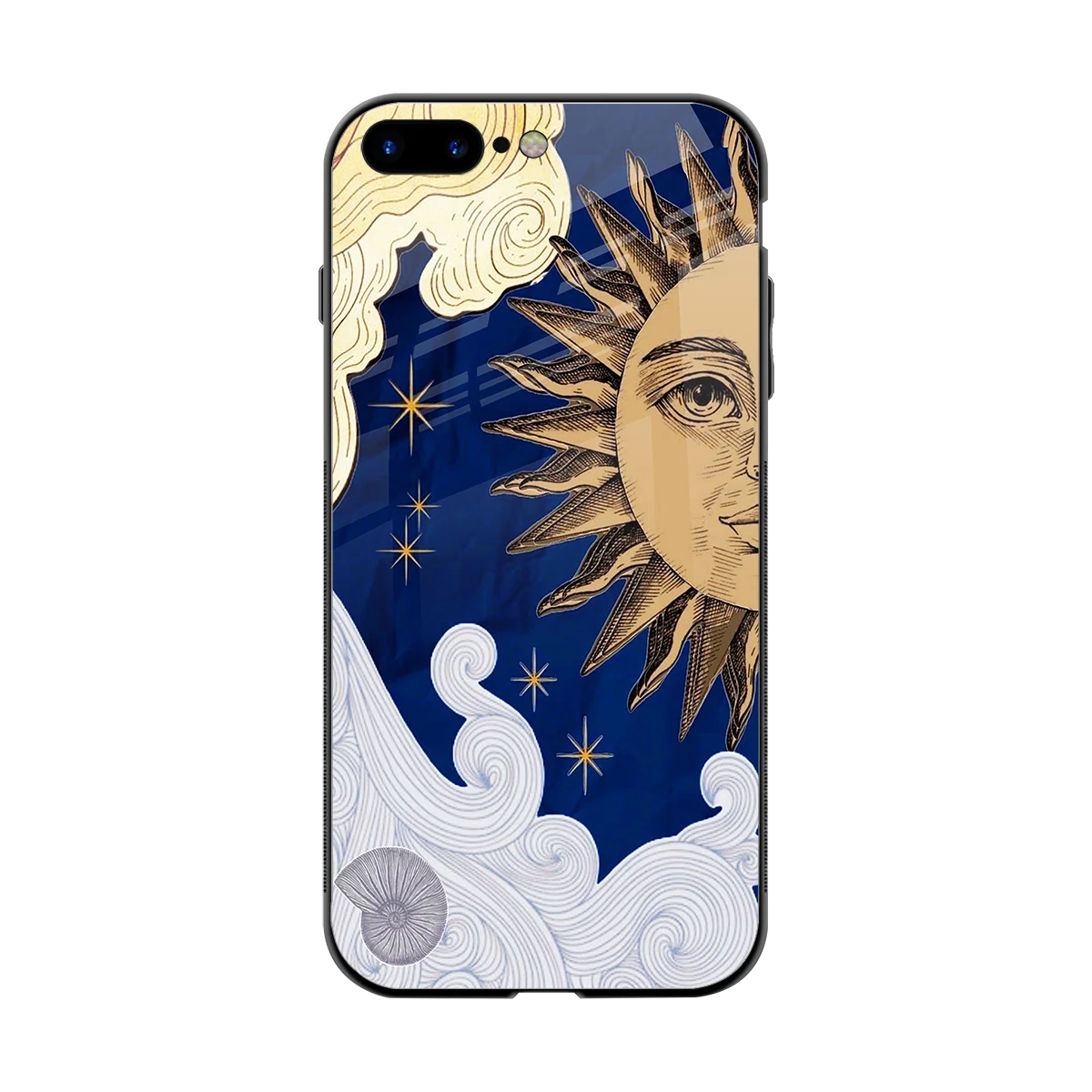 Solar Bliss back phone cover | glass case for iphone 8 plus