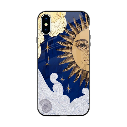 Solar Bliss back phone cover | glass case for iphone x