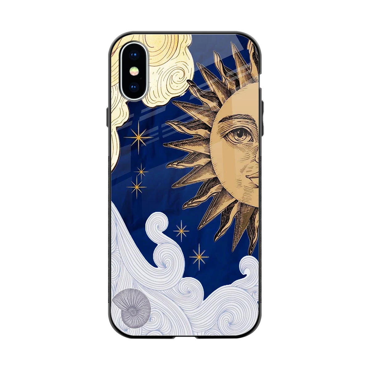 Solar Bliss back phone cover | glass case for iphone xs