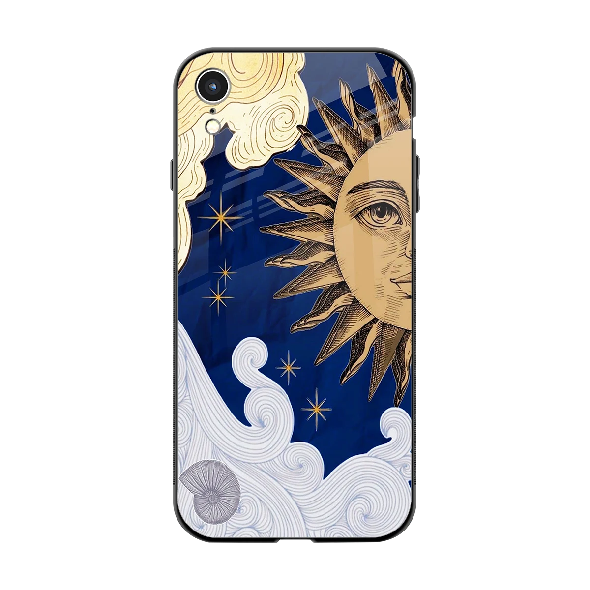 Solar Bliss back phone cover | glass case for iphone xr