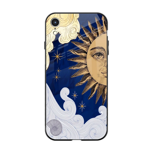 Solar Bliss back phone cover | glass case for iphone xr