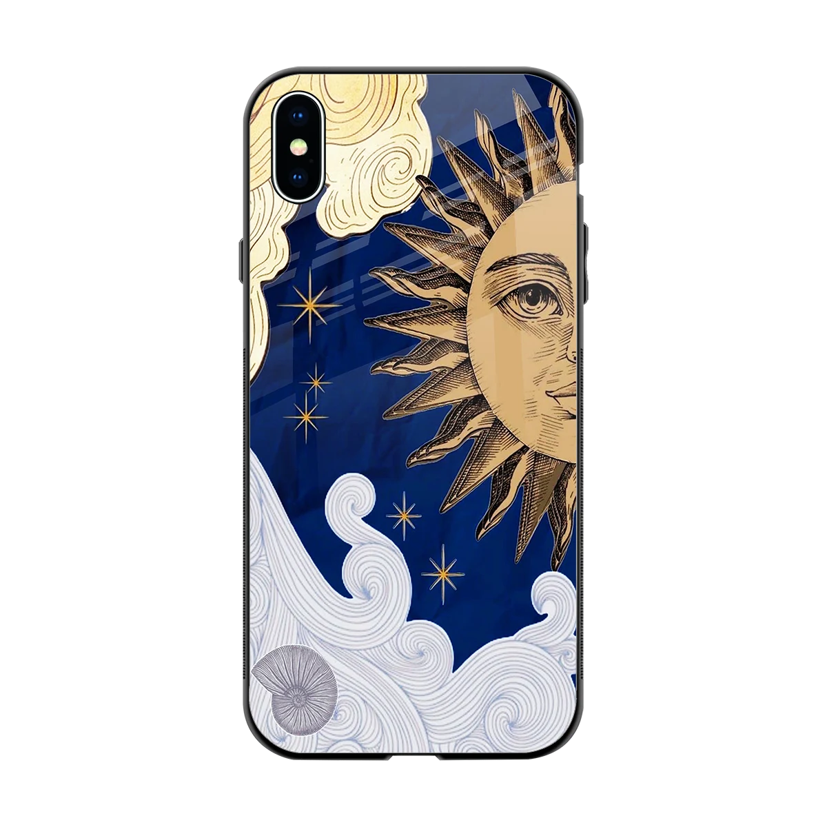 Solar Bliss back phone cover | glass case for iphone xs max