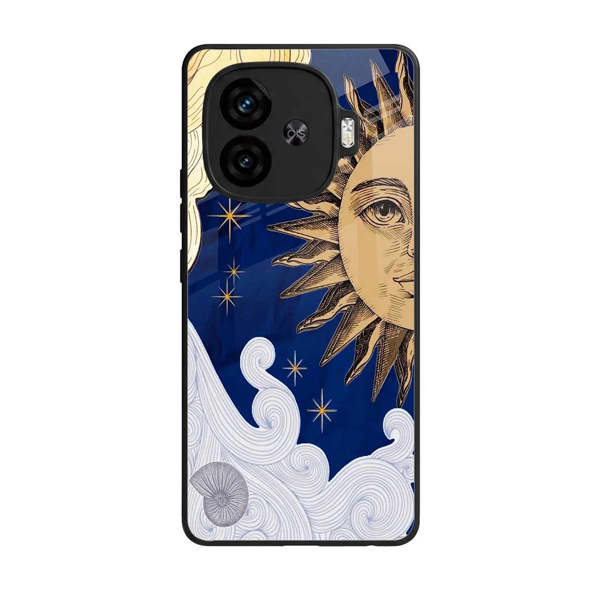 Solar Bliss back phone cover | glass case for iqoo neo 10r 5g