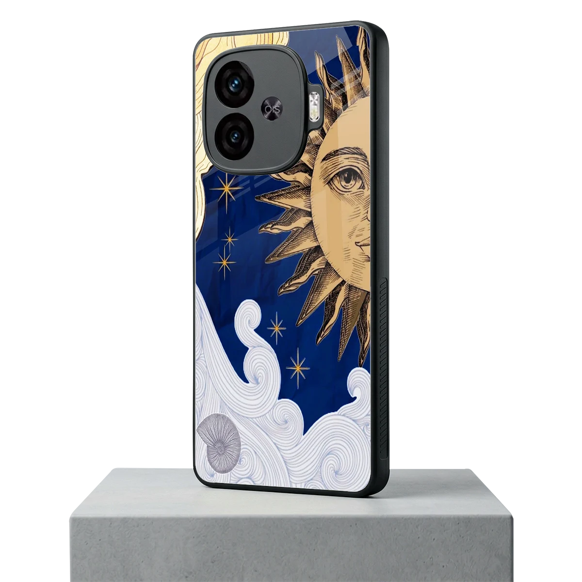 Solar Bliss iqoo neo 10r 5g mobile cover | shockproof glass phone case