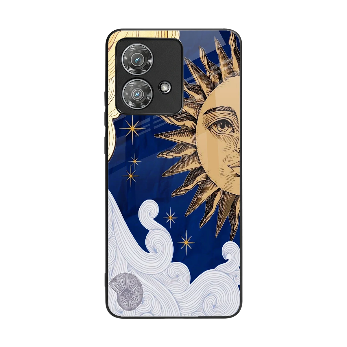 Solar Bliss back phone cover | glass case for motorola edge 40 neo 5g