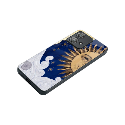 Solar Bliss stylish phone case for motorola edge 40 neo 5g | glossy glass and slim fit