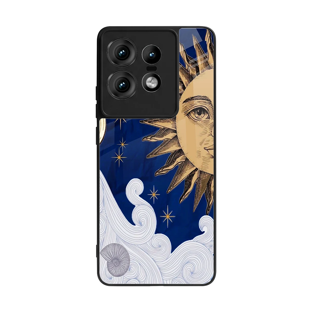 Solar Bliss back phone cover | glass case for motorola edge 50 pro