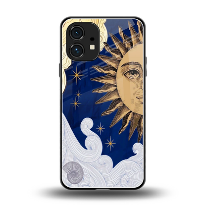 Solar Bliss back phone cover | glass case for nothing phone 1