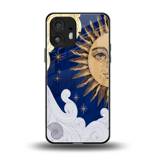 Solar Bliss back phone cover | glass case for nothing phone 2