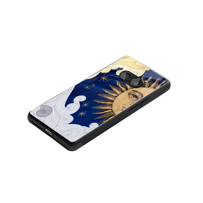 Solar Bliss stylish phone case for nothing phone 2a plus | glossy glass and slim fit