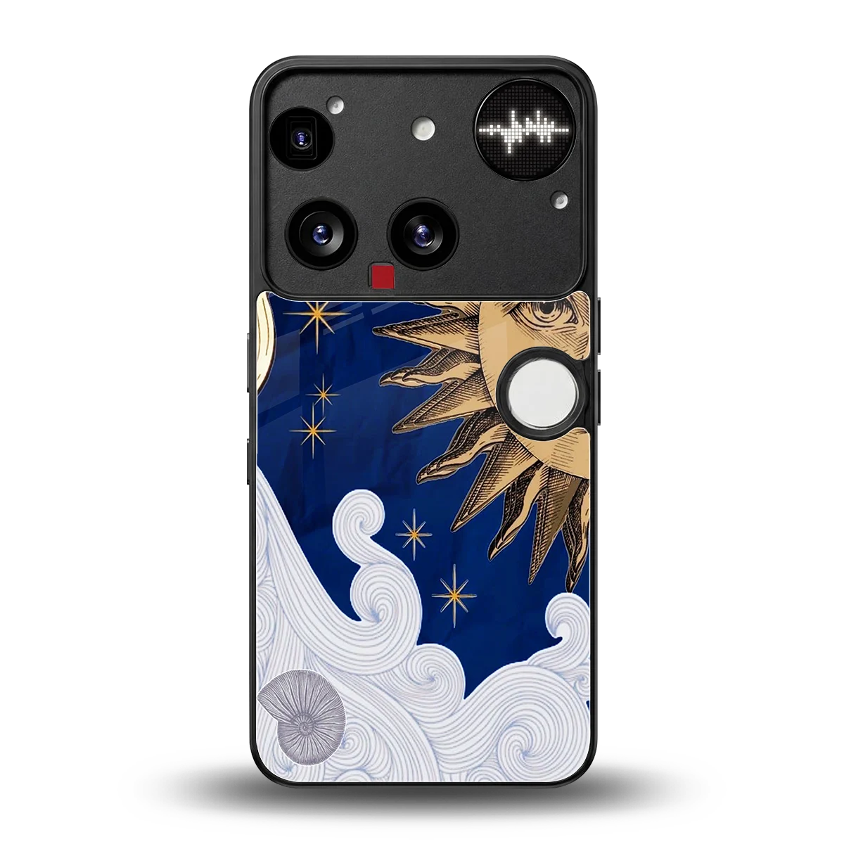 Solar Bliss back phone cover | glass case for nothing phone 3