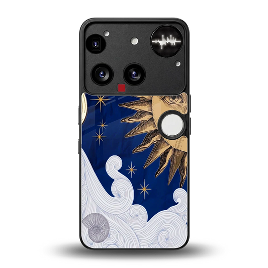 Solar Bliss back phone cover | glass case for nothing phone 3