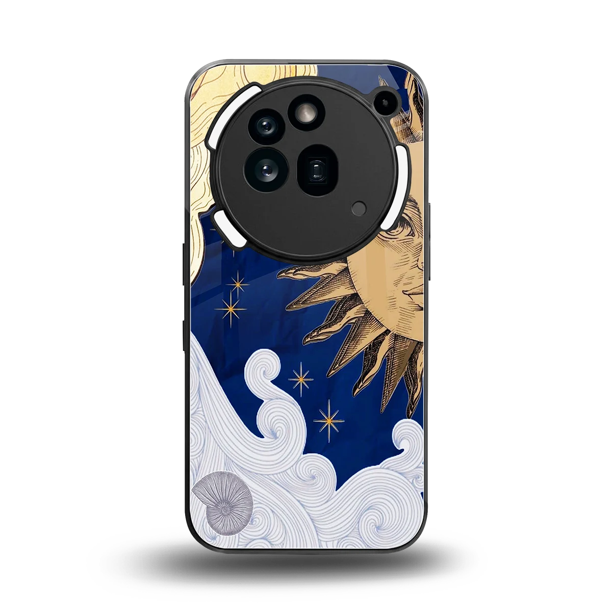 Solar Bliss back phone cover | glass case for nothing phone 3a pro