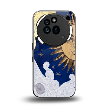 Solar Bliss back phone cover | glass case for nothing phone 3a pro