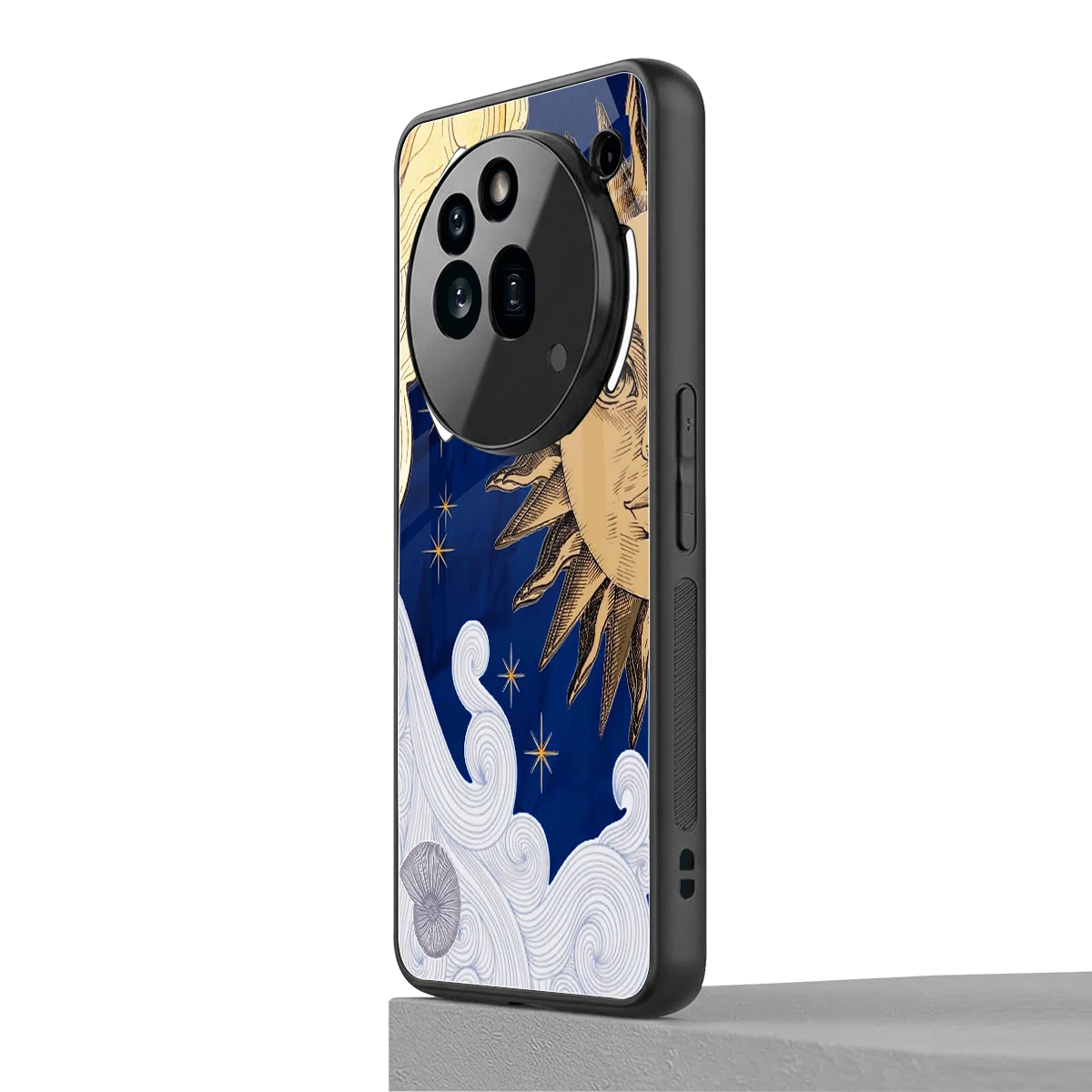 Solar Bliss nothing phone 3a pro mobile cover | shockproof glass phone case