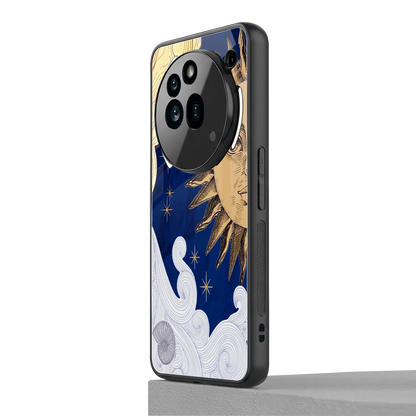 Solar Bliss nothing phone 3a pro mobile cover | shockproof glass phone case