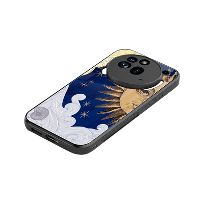 Solar Bliss stylish phone case for nothing phone 3a pro | glossy glass and slim fit